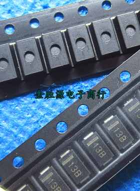 贴片稳压二极管1W 13V PTZ13B 13B SMAZ13 SMA(1808) 原装