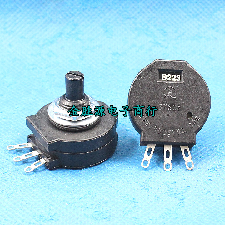 电焊机电位器RVS28 RVP28 22K 22千欧 RVS28P-B223单圈可调电阻