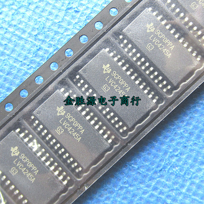 贴片逻辑芯片IC LVC4245A SN74LVC4245ADWR 宽体7.2mm 收发器原装