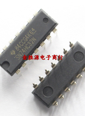 直插芯片IC SN74HC32N 74HC32 MC74HC86N SN74HC86N 74HC86 原装