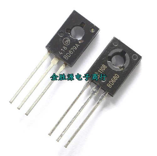 三极管 BD679 BD679A BD679G BD680 BD680G TO126功率晶体管 原装