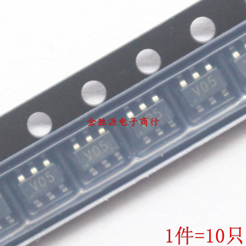 贴片芯片IC SRV05-4.TCT V05 SOT-23-6 6脚 TVS瞬态抑制二极管