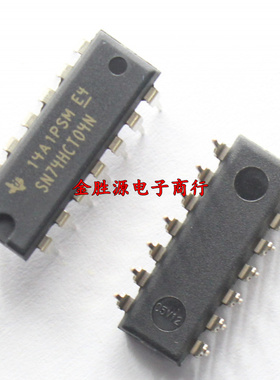 直插芯片IC SN74HCT04N 74HCT04N SN74HC04N 74HC04 DIP14 原装
