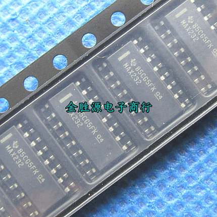 贴片集成芯片 IC MAX232DR MAX232 SOP16 驱动器接收器进口原装