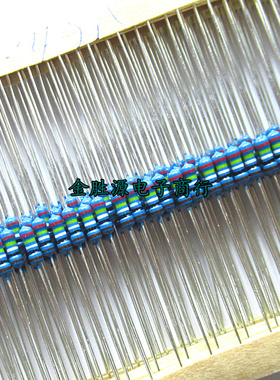 1/4W金属膜电阻24.9R 249欧 2490R 2.49K 24.9K 249K 1% 0.25W