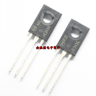三极管 MJE243G MJE253G JE243G JE253G JE243 JE253 TO126 进口