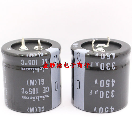 日本尼吉康电解电容 450V330UF 30*30 330UF450V GL系列105度 原