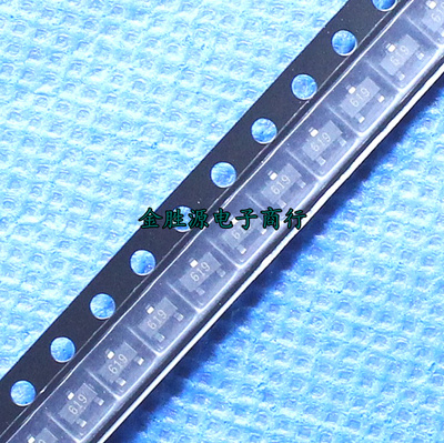 贴片三极管芯片FMMT619 FMMT619TA 丝印:619 SOT23 NPN功率管原装