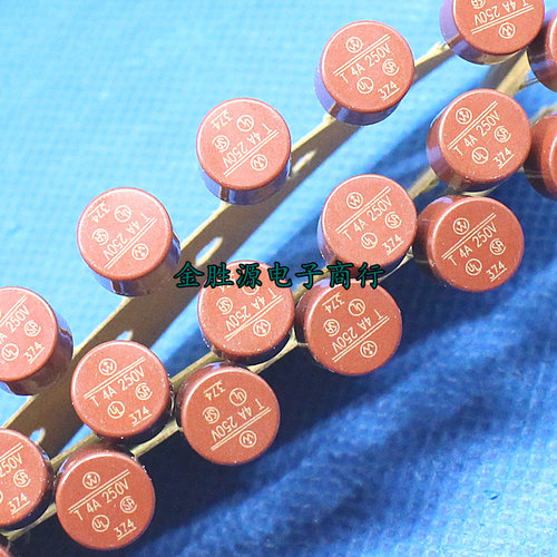 圆形保险丝 T10A T3.15A T500MA 250V 8*8 液晶显示器保险管 原装