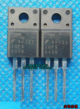 MOS管IRFS640B N沟道 640B 200V18A TO220 场效应 三极管进口原装