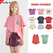 短裤 9折 T恤短袖 Choses宝宝儿童印花半袖 包屁衣 26春夏西班牙Bobo