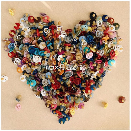 特价现货BIBS丹麦圆头纯天然乳胶婴儿宝宝安抚奶嘴单个装不含BPA