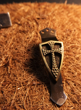 【山鹿】美国钢火风格steelflame 三孔背夹适用爱默生蝴蝶ZT等