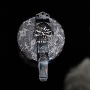 手电筒刀背夹 合作版 爱默生三孔 Flame 美国Steel