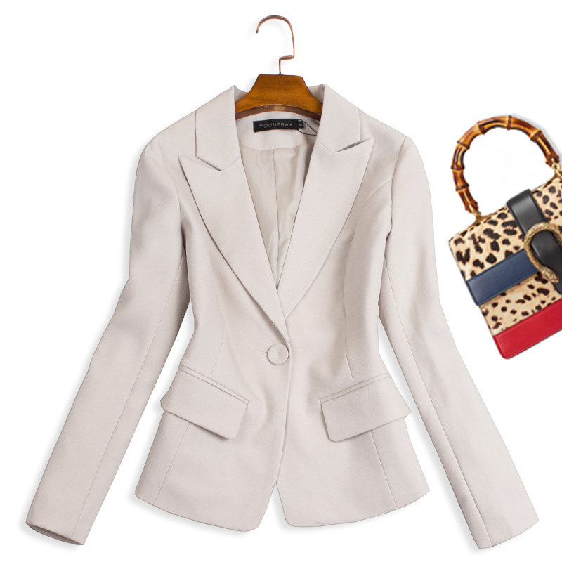 秋装燕麦色小个子西服套装气质短款西装高腰包臀阔腿裤两件套327,女装/女士精品,时尚套装,淘宝优惠券,粉丝福利购,淘宝优惠卷