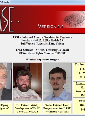 EASE 4.4 .12声学设计 环境声学装修模拟设计软件 送视频教程