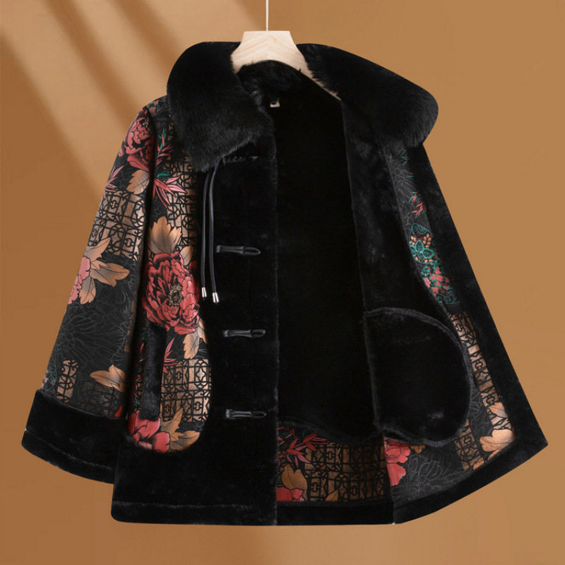 中老年女装冬装水貂绒皮草大衣妈妈秋冬外套阔太太加绒加厚衣服,女装/女士精品,中老年女装,淘宝优惠券,粉丝福利购,淘宝优惠卷