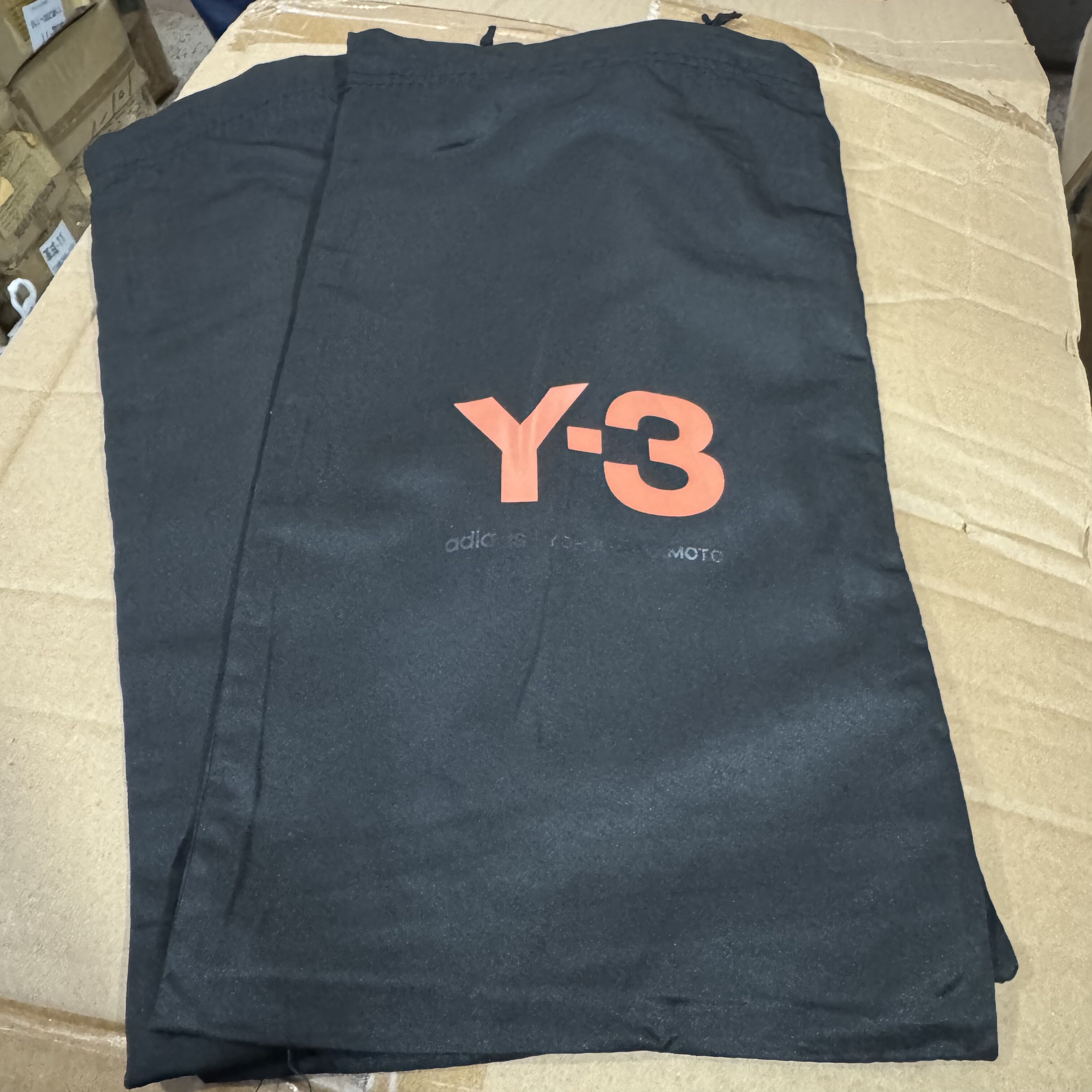 外贸Y3大容量尼龙旅行抽绳袋袜子衣物收纳袋！