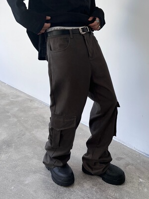 Addressunknown立体口袋工装裤