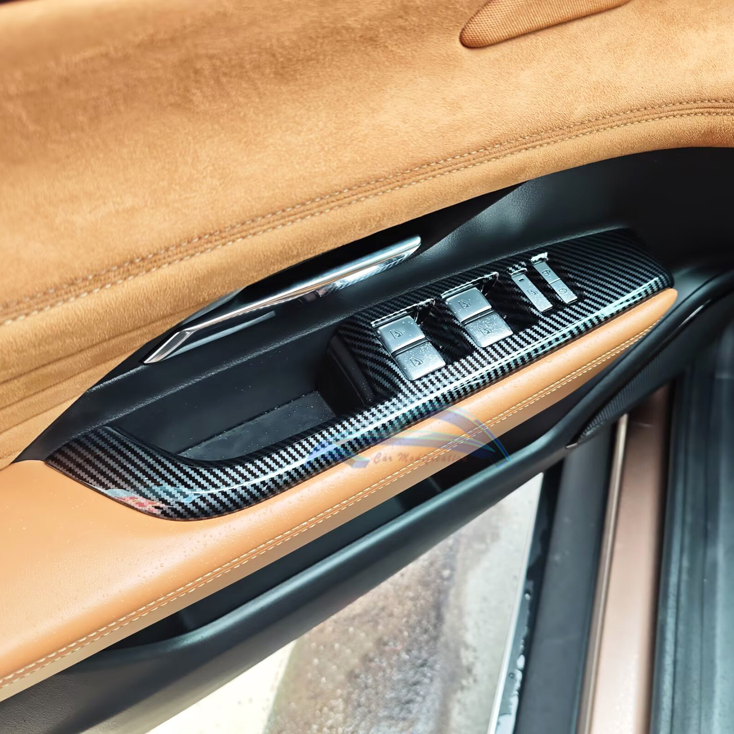 适用于马自达EZ-6内扶手装饰条仿碳纤纹内饰改装防刮保护亮片贴条,汽车用品/电子/清洗/改装,汽车贴片/贴纸,淘宝优惠券,粉丝福利购,淘宝优惠卷