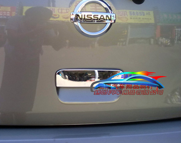 玛驰尾门外拉手 电镀尾门把手 尾门拉手饰板 改装尾门拉手装饰条