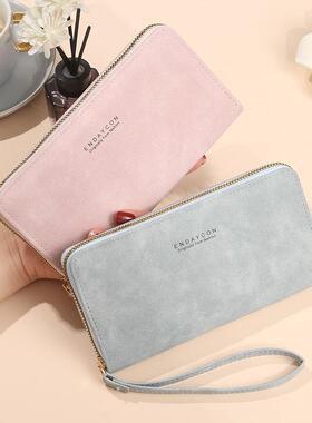 女士钱包手拿长款韩版手包多功能卡包手机包零钱包钱夹