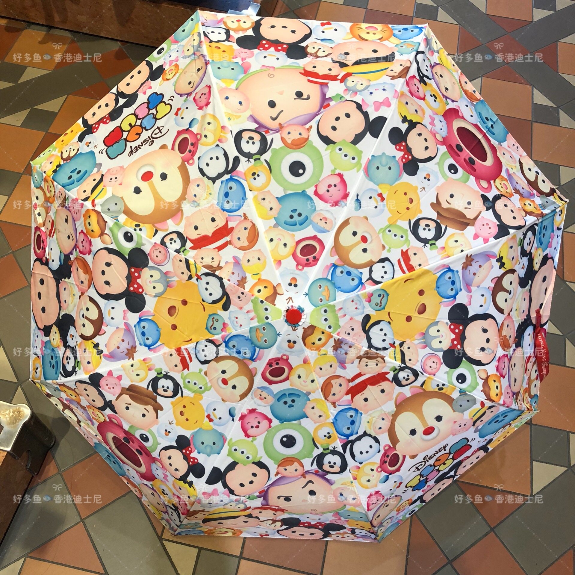Disney 香港迪士尼  tsum全人物系列 太阳伞遮阳伞 雨伞防紫外线|ruв категории начало ежедневно, зонтик/дождь/дождь/водостойкость, зонтик - от Buy2taobao.com для оказания профессиональной услуги покупки агента Taobao