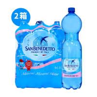 Italian imported Saint Bito Sparkling water, natural drinking water 1.5L*6 bottles, carbonated or non-carbonated large bottles for family use thumbnail 4