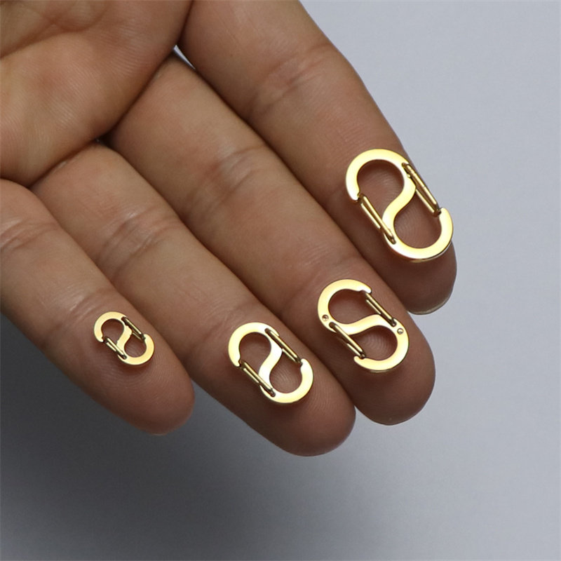 不锈钢钛合金材质配饰扣头项链扣