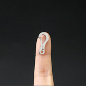 304不锈钢迷你挂扣门禁卡U盘小号钥匙连接扣多用途小工具钥匙扣