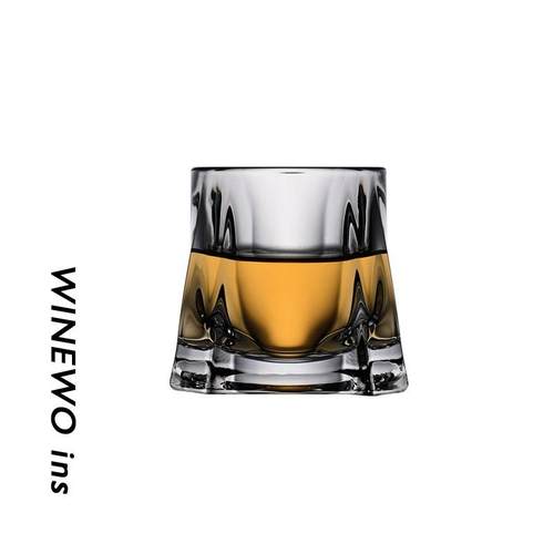 winewo威士忌洋酒杯水晶玻璃酒杯