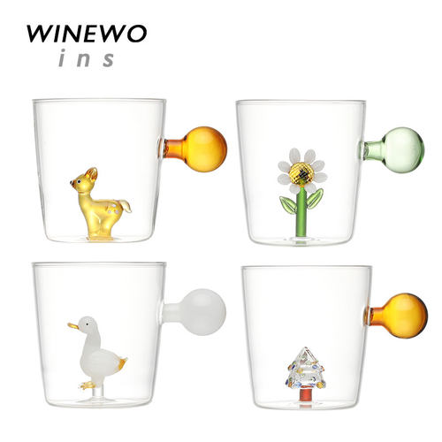 小众新品手作北欧童趣杯ins风