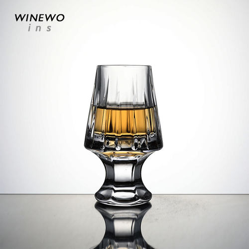 中古杯K9水晶玻璃闻香杯威士忌杯