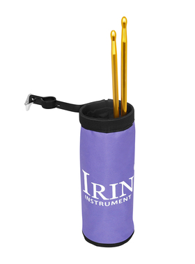 IRIN艾琳IN-195紫色鼓棒筒带钢撑架多重缝纫牛津布结实耐用便携式