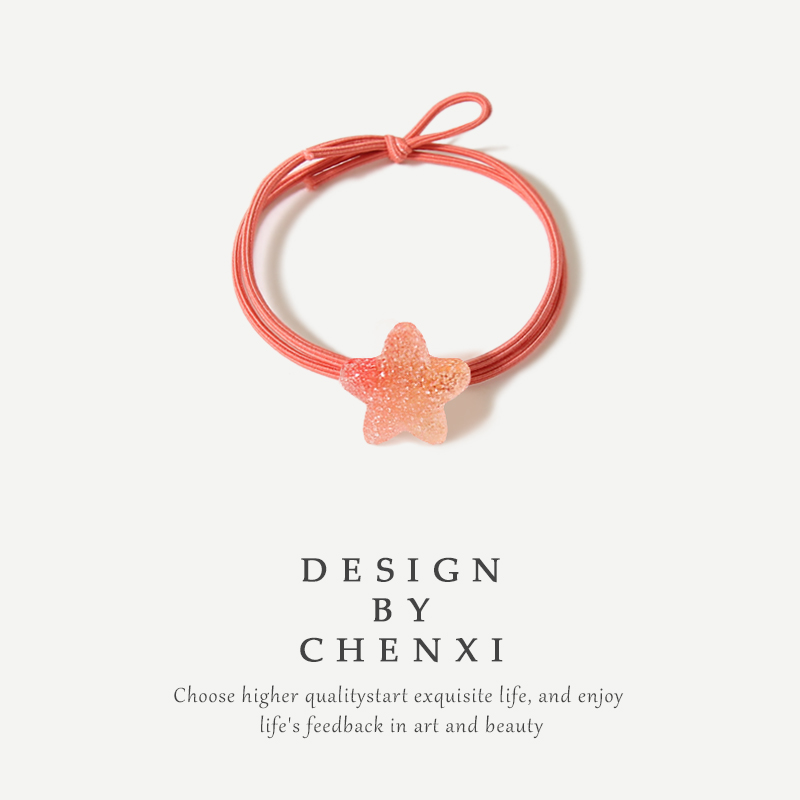 韩版ins网红少女心渐变砂糖五角星软糖头绳女可爱橡皮筋发圈头饰,饰品/流行首饰/时尚饰品新,发饰,淘宝优惠券,粉丝福利购,淘宝优惠卷