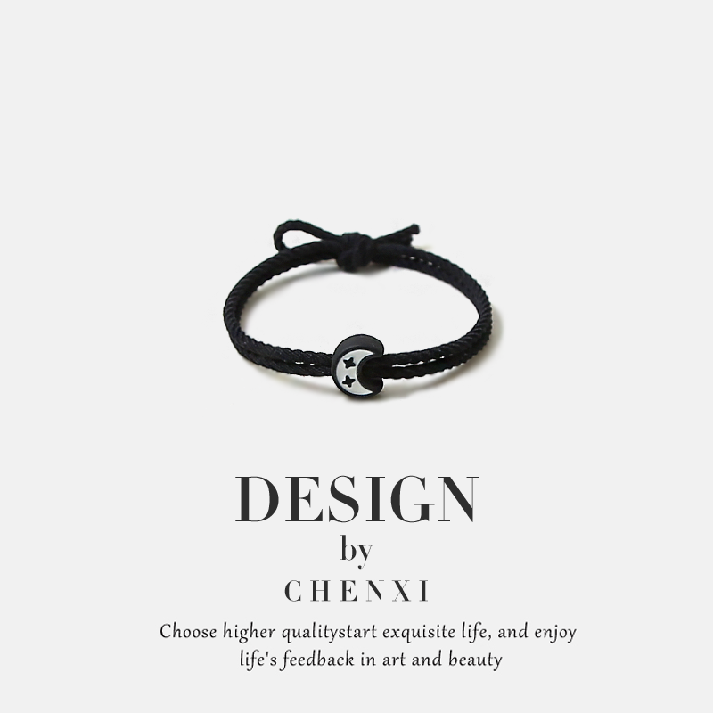 简约百搭星星月亮发绳送闺蜜男友高弹力不伤发小众个性扎马尾发圈,饰品/流行首饰/时尚饰品新,发饰,淘宝优惠券,粉丝福利购,淘宝优惠卷