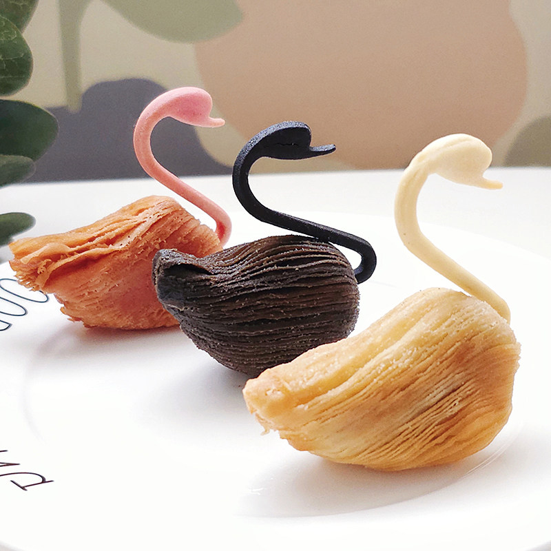 广式油炸点心冷速冻面食速冻天鹅酥头身榴莲酥半成品酒店特色食材