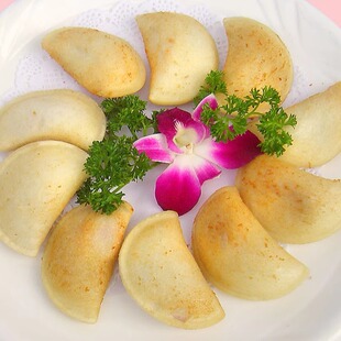 爆香冰淇淋油炸冰激凌香芋味冷冻点心饭店甜品小速冻吃半成品10袋