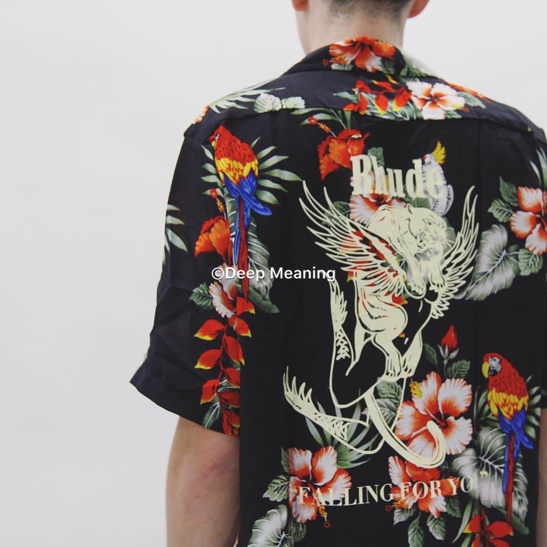 现货 Rhude Floral衬衫