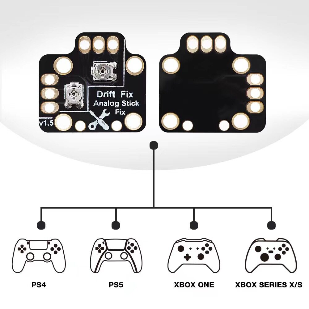 PS5/PS4/XBOXONE/XSX手柄3D摇杆复位板校准板左右漂移调节复位板
