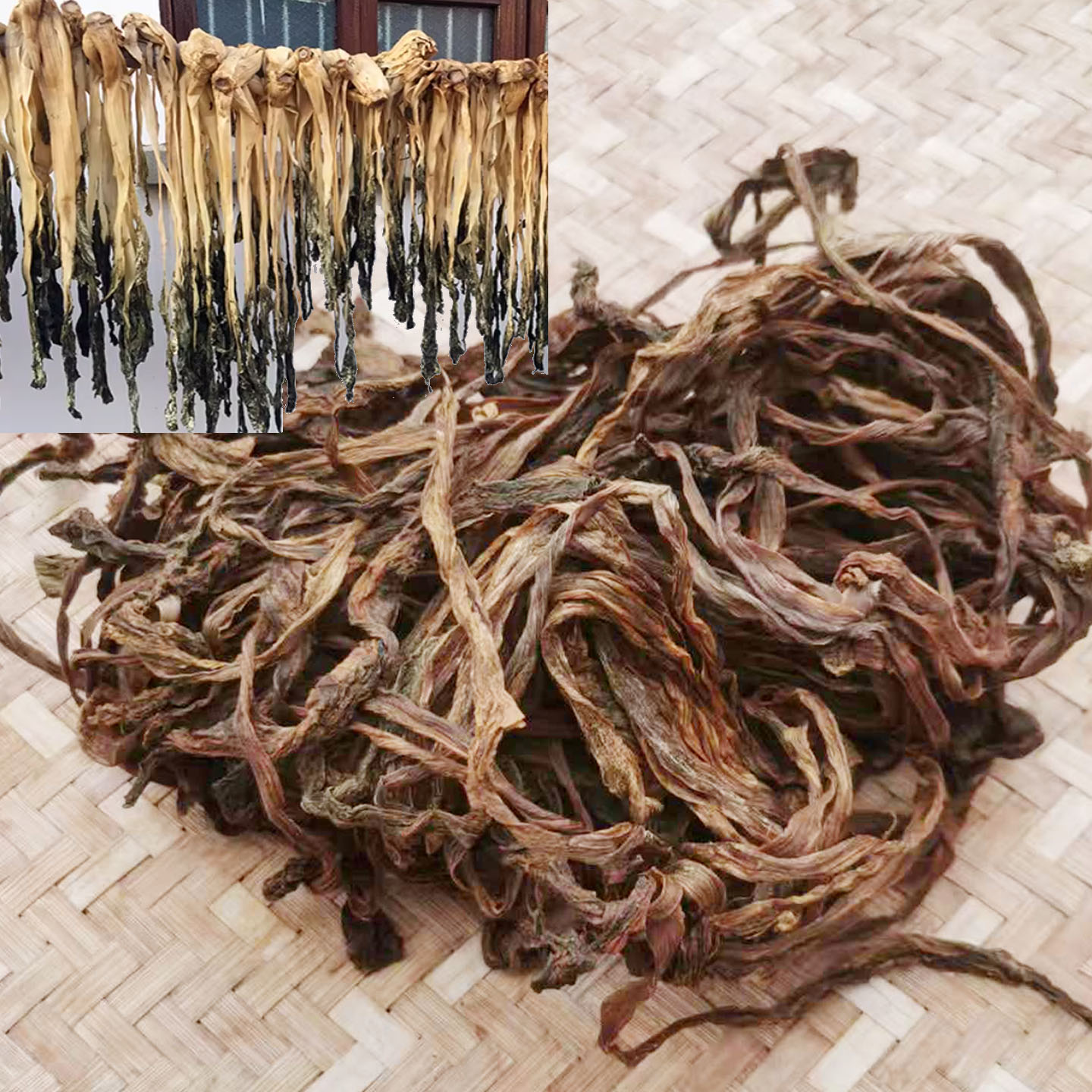 无盐粒农家梅干菜腌白菜杆霉干菜