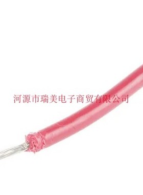 ALPHA阿尔法电线18AWG红色600V单芯UL1015长30米3075 RD005