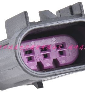 Delphi德尔福GT 150连接器3路电缆安装黑色公13519049