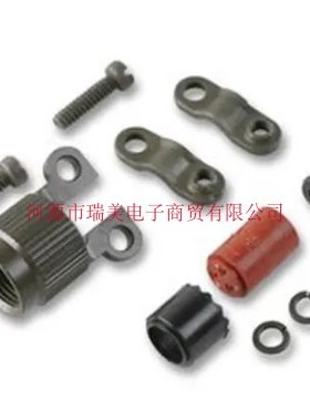 Amphenol安费诺MIL-C-26482E电缆夹3路铝黑色62GB-585-08-33P