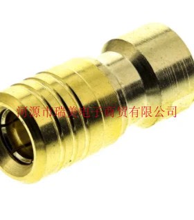 TE泰科电子直向SMB电缆安装同轴连接器插头1-1337475-0