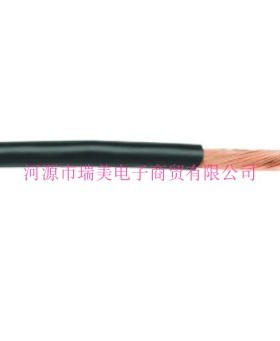 Alpha Wire PTFE设备电线24AWG600V黑色UL1213长30米5854 BK005