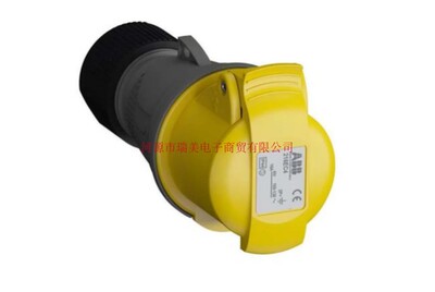 ABB连接器2P+E工业电源16A插座2CMA102002R1000-216EC4