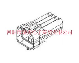 DELPHI汽车连接器Metri-Pack 150外壳2排7路12052200