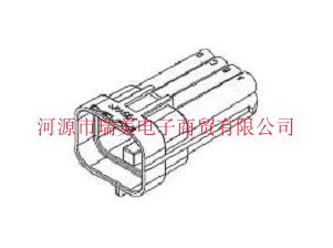 DELPHI汽车连接器Metri-Pack 150外壳2排7路12052200