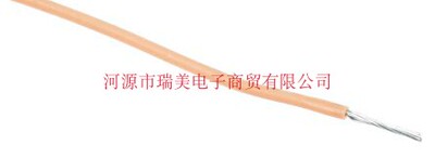 瑞美电子0.08mm²截面600V线规28AWG橙UL11028线型100m长872-4442